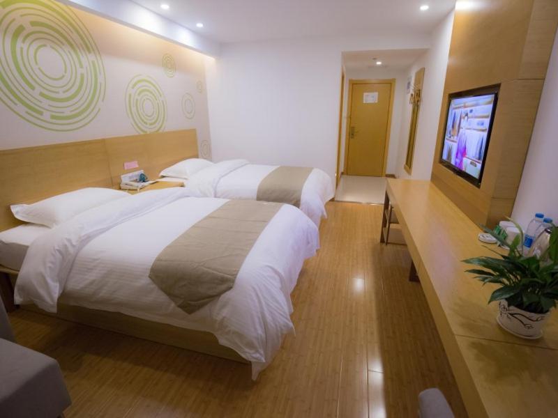 Greentree Inn Hefei Feixi County South Jinzhai Road Jinyun International Business Hotel Sanshigang Екстериор снимка